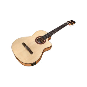 Cordoba C5-CET-LTD Limited Edition Solid Spruce Top, Spalted Maple B/S Classical Guitar-Easy Music Center