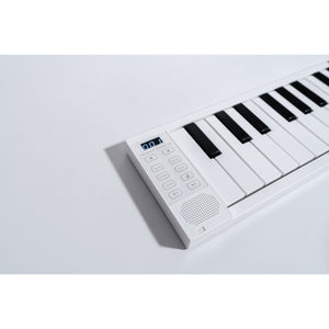 Carry-On FOLDPIANO88 88-Key Collapsible Folding Piano Keyboard, White-Easy Music Center
