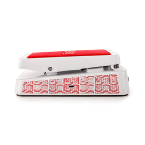 Dunlop CBJ95SW Special Edition Cry Baby Junior Wah, White/Red-Easy Music Center