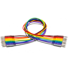 Load image into Gallery viewer, Hosa CMM-830 Unbalanced Patch Cables, 3.5 mm TS to Same, 1 ft-Easy Music Center

