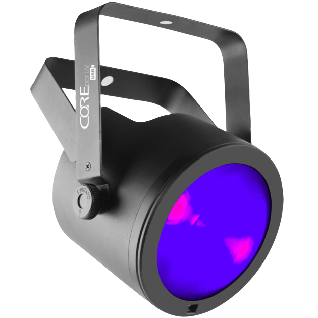 Chauvet COREPARUVUSB Compact UV Wash w/ COB (Chip-on-Board) LED technology-Easy Music Center