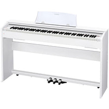 Load image into Gallery viewer, Casio PX-770WE 88-Key Digital Piano with Stand and 3-Pedal Unit, White-Easy Music Center
