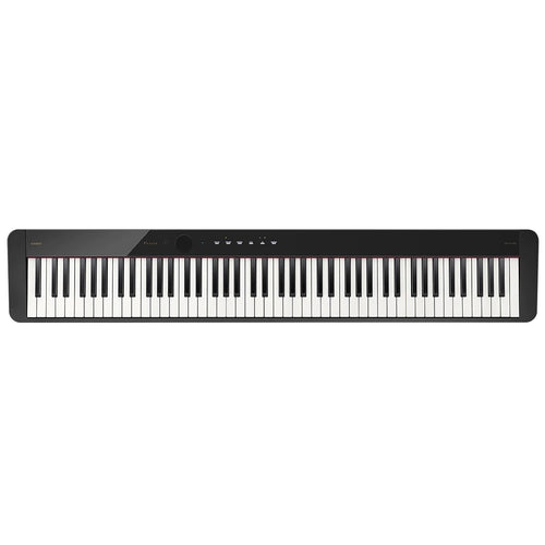 Casio PX-S1100BK 88-Key Digital Piano, Includes WU-BT10, Black-Easy Music Center