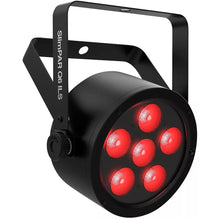 Load image into Gallery viewer, Chauvet SLIMPARQ6ILS Low-Profile 6-LED PAR Light w/ RGBA and ILS-Easy Music Center
