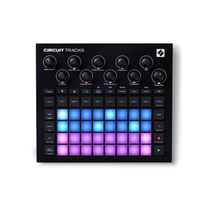Novation CIRCUIT-TRACKS Standalone Groovebox with Synths, Drums and Sequencer-Easy Music Center