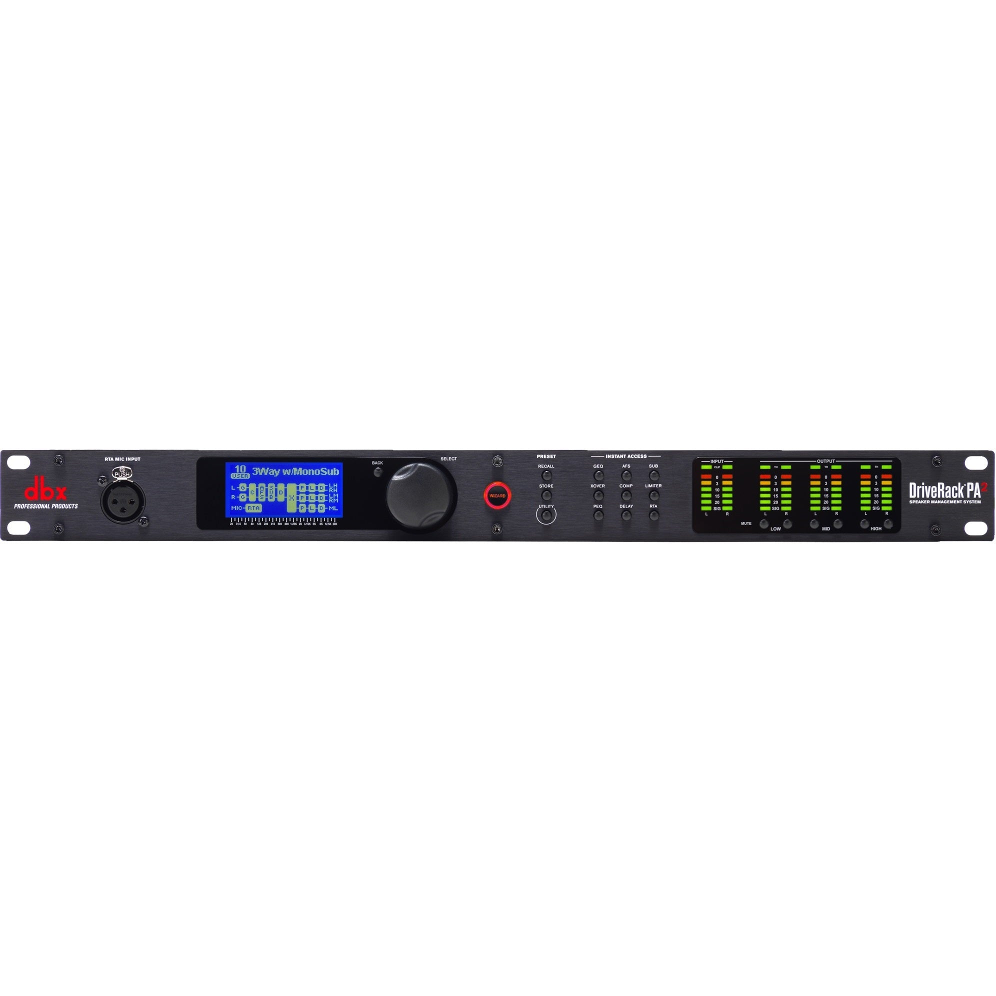 ー品販売  DBX DRIVERACKPA2 System Management Loudspeaker Complete 配信機器・PA機器・レコーディング機器