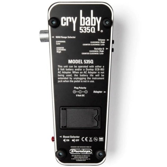 Dunlop 535Q-B Crybaby Q Wah – Easy Music Center