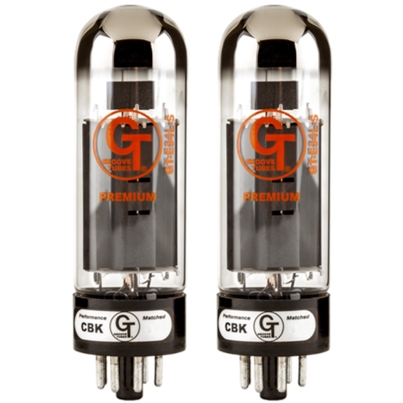 Groove Tubes 555-0113-545 GT-E34L-S Power Tubes, Slovakia, Duet, Med-Easy Music Center