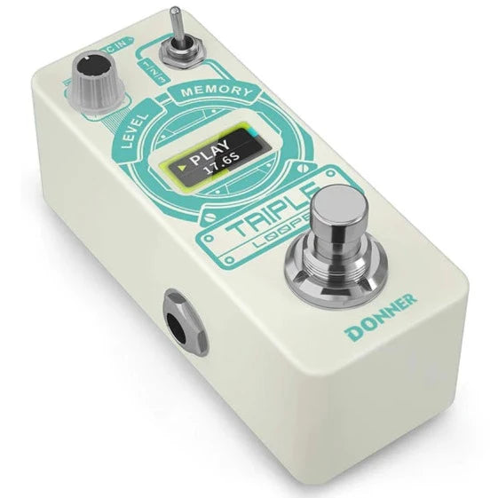 ギター Donner  Delay Looper Donner EC1211 Triple Looper Pedal w/ Screen – Easy Music Center