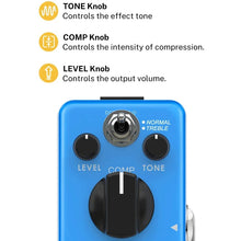 Load image into Gallery viewer, Donner EC888 Ultimate Compressor Pedal-Easy Music Center

