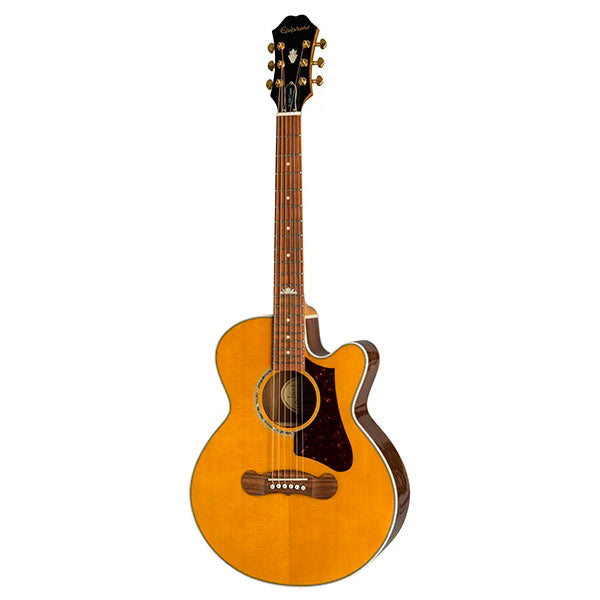 Epiphone EEJPVNGH3 EJ-200 Coupe - Vintage Natural-Easy Music Center