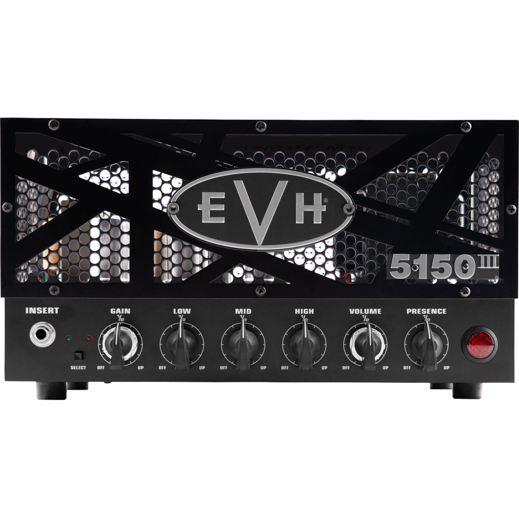 EVH 225-6020-000 5150III Lunchbox 15W LBX-S Head, Stealth Black-Easy Music Center