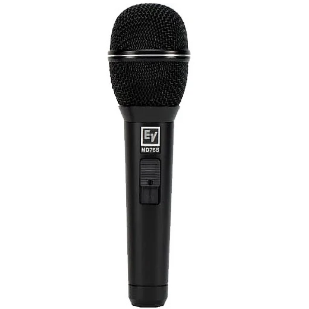 Electro-Voice ND76S Dynamic Cardioid Vocal Microphone with On/Off Switch-Easy Music Center
