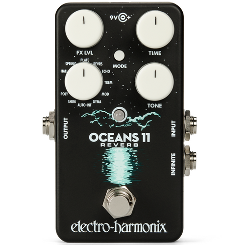 Electro Harmonix OCEANS11 11 multi-function reverb pedal-Easy Music Center