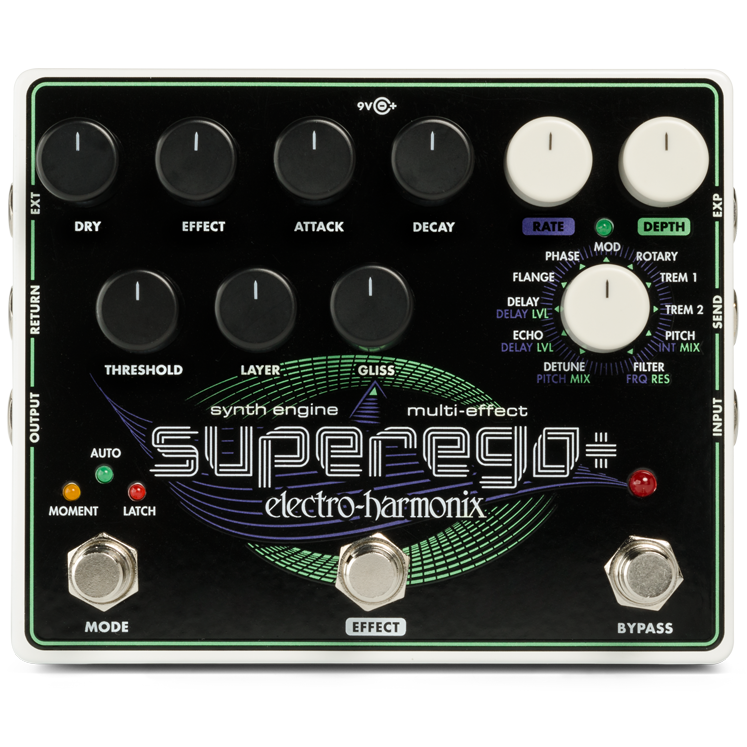 Electro Harmonix SUPEREGOPLUS Super Synth Engine with effects and more-Easy Music Center