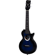 Load image into Gallery viewer, Enya EUT-MOON/BU Signature Taimane 4-String Ukulele, Blue-Easy Music Center
