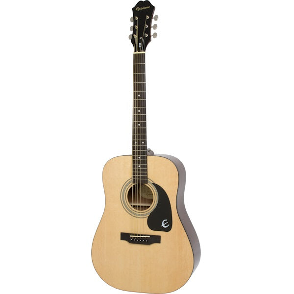 Epiphone EA10LNACH1 Songmaker DR-100 Acoustc Guitar, Left Handed - Natural-Easy Music Center