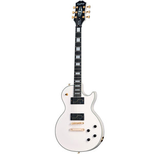 Epiphone EILPCMKH6BWGH3 Matt Heafy Les Paul Custom Origins - Bone White-Easy Music Center