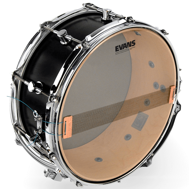Evans S14H30 Clear 300 Snare Side Drum Head, 14 Inch-Easy Music Center