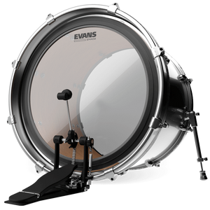 Evans BD22EMAD2 EMAD2 Clear Bass Drum Head, 22 Inch-Easy Music Center
