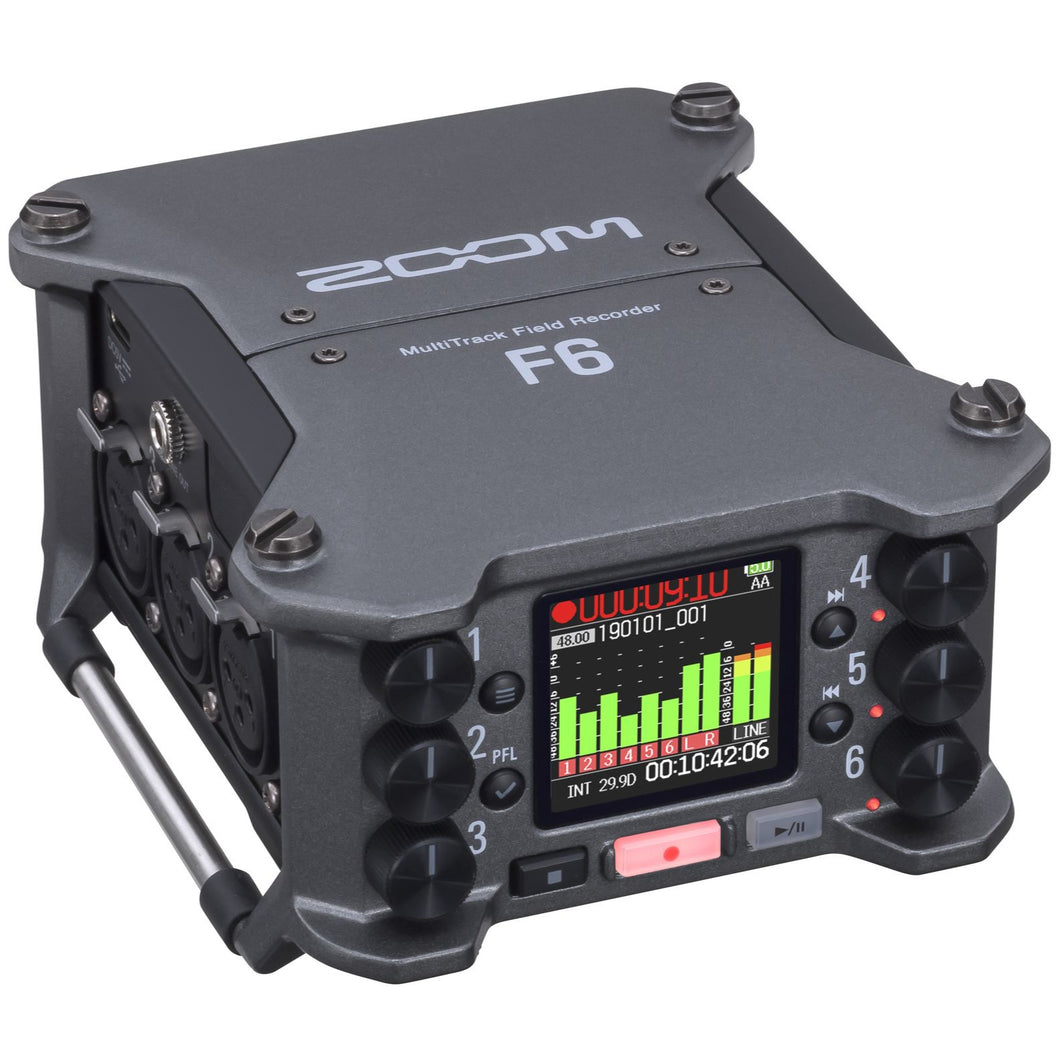 Zoom F6 F6 MultiTrack Field Recorder-Easy Music Center