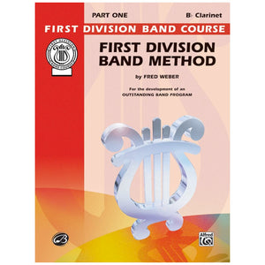 Alfred FDL00004A First Division Method Book 1 - Clarinet-Easy Music Center