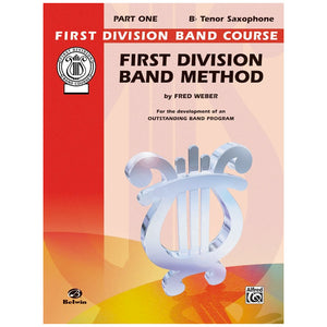 Alfred FDL00010A First Division Method Book 1 - Tenor Sax-Easy Music Center
