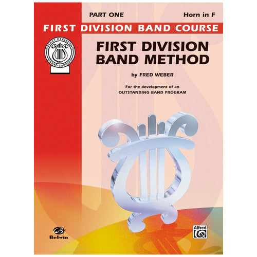 Alfred FDL00013A First Division Method Book 1 - Horn-Easy Music Center