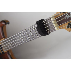 Gruv Gear FW-1PK-SM FretWrap, Small, 4-String Bass, 6-String Guitar, Ukulele, Black-Easy Music Center