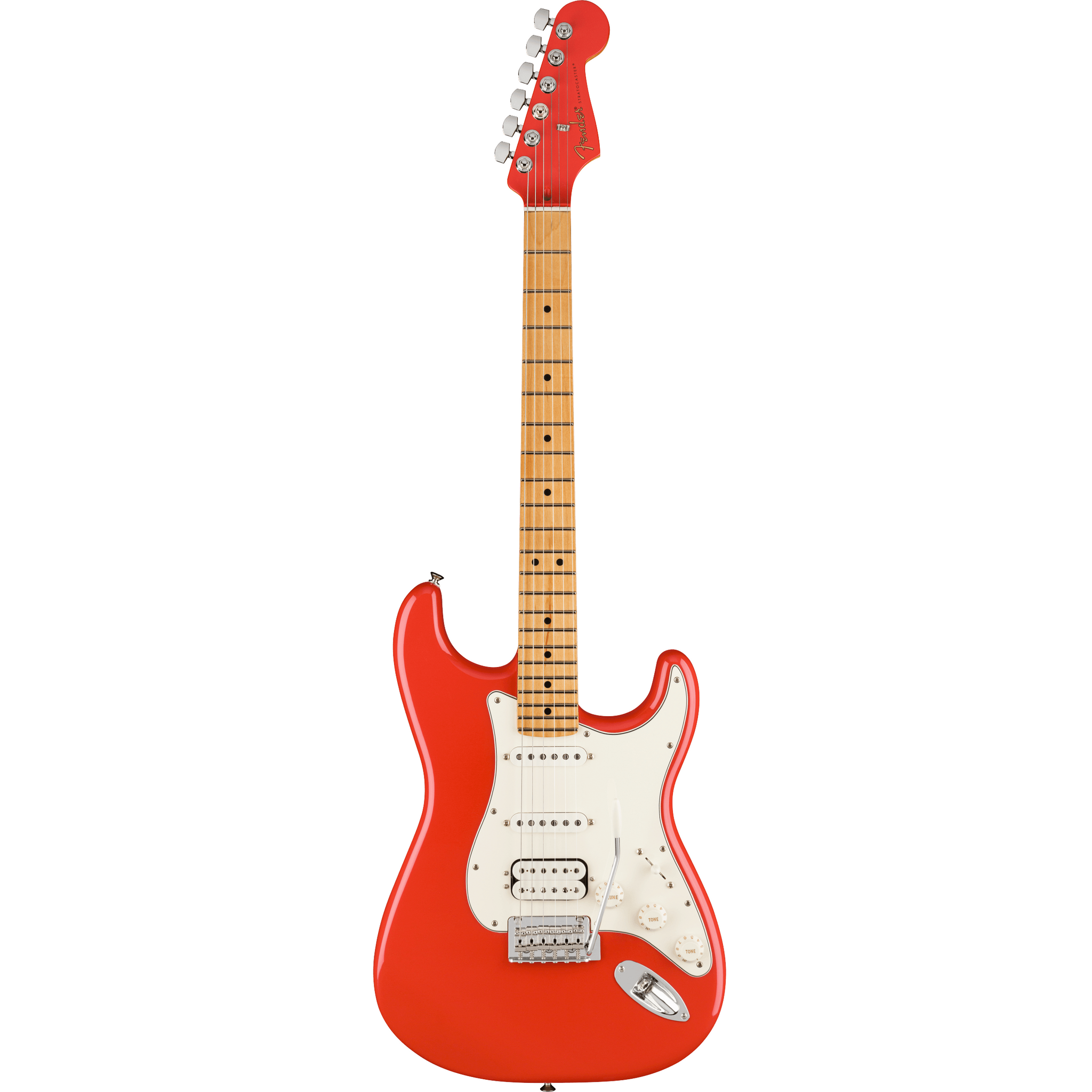 Fender 014-4522-540 LTD Strat, HSS, Maple FB, Fiesta Red – Easy Music Center