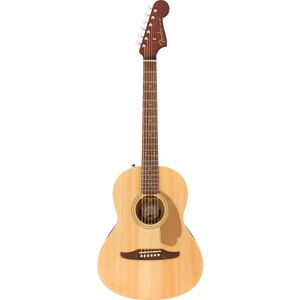 Fender 097-0770-121 Sonoran Mini Acoustic Guitar, Natural-Easy Music Center
