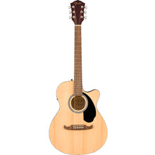 Load image into Gallery viewer, Fender 097-1253-521 FA-135CE Acoustic/Electric Guitar, Concert, Natural-Easy Music Center
