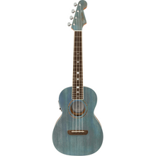 Load image into Gallery viewer, Fender 097-1752-197 Dhani Harrison Tenor Uke, Turquoise-Easy Music Center

