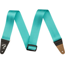 Load image into Gallery viewer, Fender 099-0642-019 Seatbelt Guitar Strap, Miami Blue-Easy Music Center
