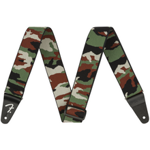 Load image into Gallery viewer, Fender 099-0685-100 2&quot; Weighless Strap, Woodland Camo Print-Easy Music Center
