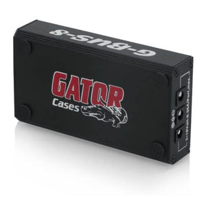 Gator G-BUS-8-US Multi-Output DC Power Source for Pedals-Easy Music Center