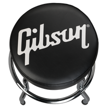 Load image into Gallery viewer, Gibson GA-STOOL2 Premium Playing Stool, Standard Logo, Short - Chrome-Easy Music Center
