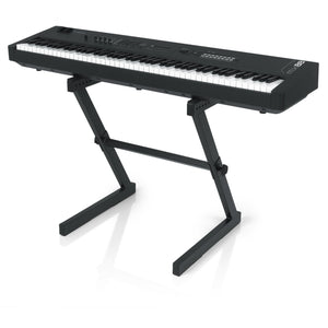 Gator GFWKEYZ0500 Z-Style Keyboard Stand, Fixed Height 27"-Easy Music Center
