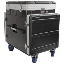 Load image into Gallery viewer, Gator GRC-12X10-PU Pop-Up Console Rack; 12U Top; 10U Bottom; w/ Casters-Easy Music Center
