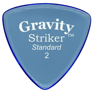 Gravity Pick GSRS2P Striker Standard 2mm (Blue)-Easy Music Center