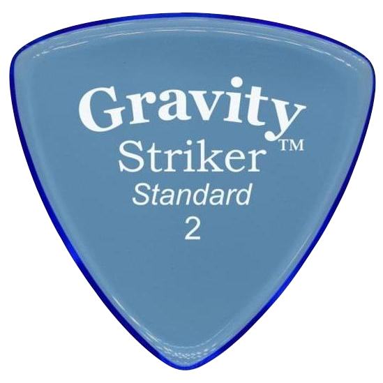 Gravity Pick GSRS2P Striker Standard 2mm (Blue)-Easy Music Center