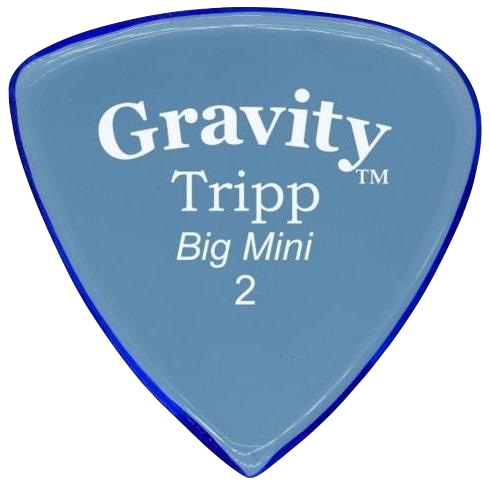 Gravity Pick GTRB2P Tripp Big Mini 2mm (Blue)-Easy Music Center
