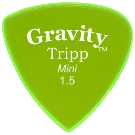 Gravity Pick GTRM15P Tripp Mini 1.5mm (Green)-Easy Music Center