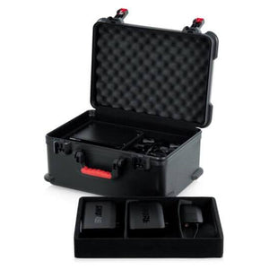Gator GTSA-MICW7 7 Wireless Microphone Case with Lift Out Trays-Easy Music Center