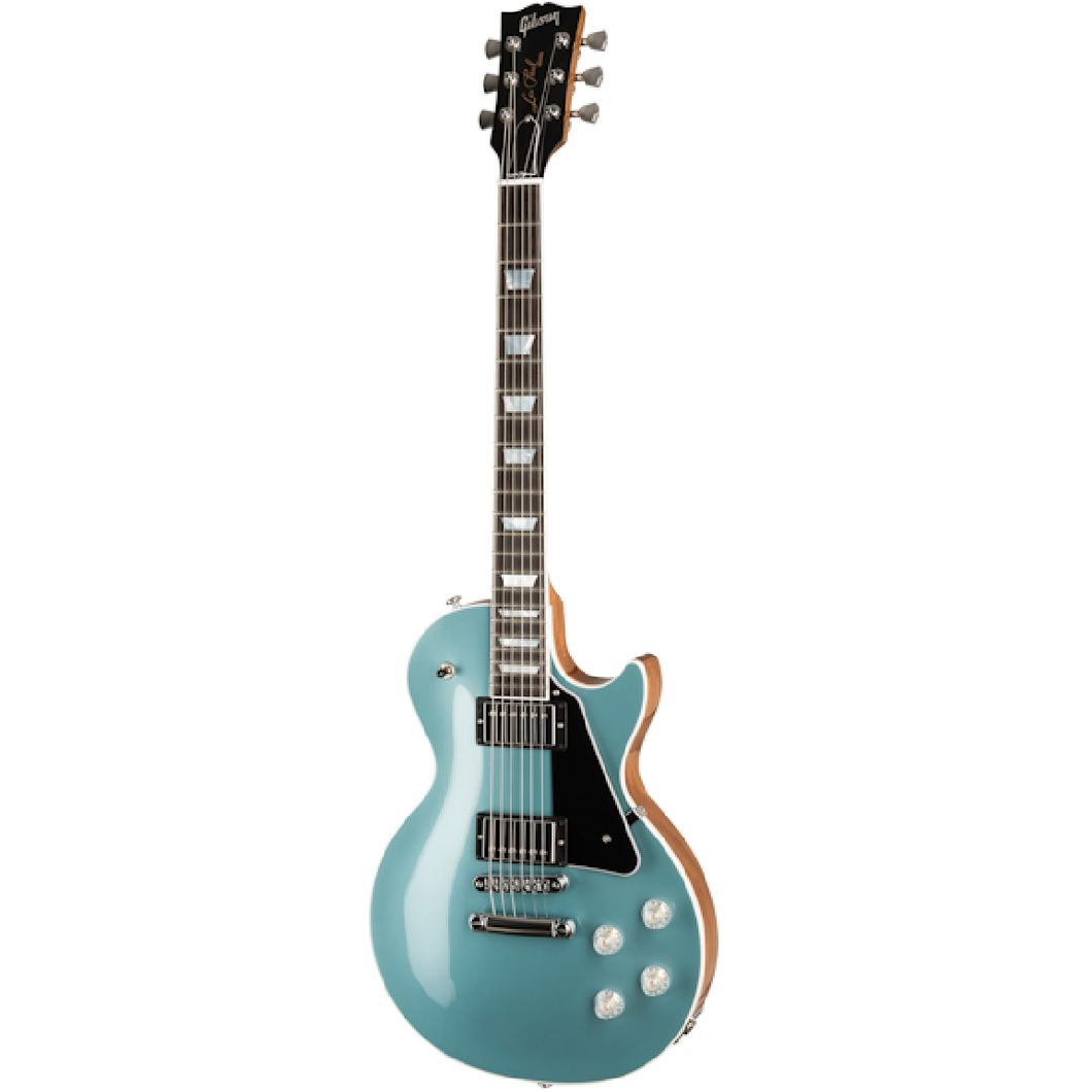 Gibson LPM00M3CH1 Les Paul Modern Electric Guitar, Faded Pelham Blue-Easy Music Center