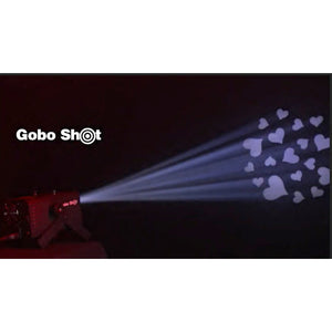 Chauvet GOBOSHOT Super Compact Gobo Projector, 32w LED (Cool White)-Easy Music Center