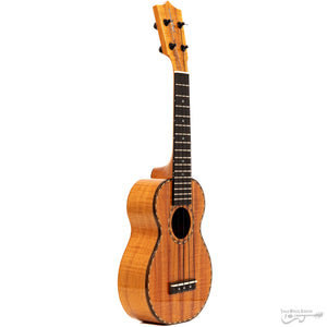 Kamaka HF-1D Deluxe Koa Soprano Ukulele (#220269)-Easy Music Center