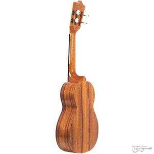 Kamaka HF-2DI Slotted Deluxe Koa Concert Ukulele (#211623)-Easy Music Center