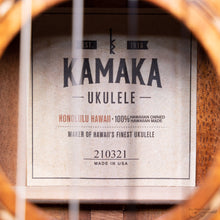 Load image into Gallery viewer, Kamaka HF-4D Hawaiian Handmade Deluxe Koa Baritone Ukulele (#210321)-Easy Music Center
