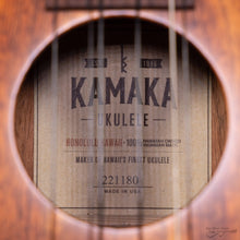 Load image into Gallery viewer, Kamaka HF36 Koa Tenor 6-string Ukulele (#221180)-Easy Music Center
